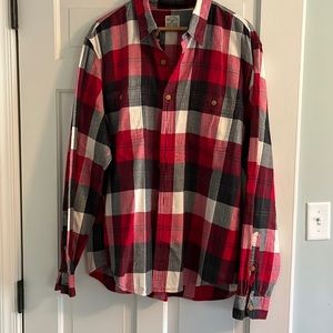 J crew button down flannel